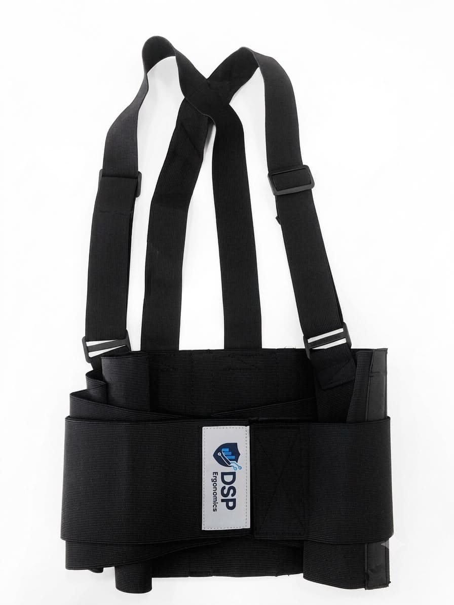 Cinta Ergonômica com Suspensório Ajustável