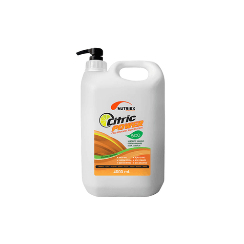 Sabonete Líquido Desengraxante/Esfoliante CITRIC POWER - 4 LITROS